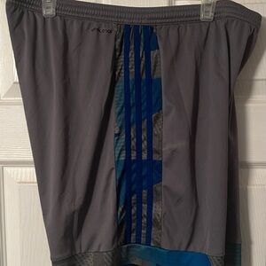 Adidas Gray Athletic Shorts